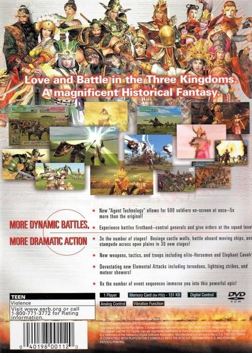 Kessen II Sony PlayStation Gandorion Games - Main Image