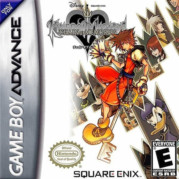 Kingdom Hearts Chain of Memories Nintendo Game Boy Advance GBA - Gandorion Games