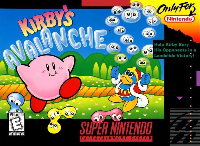 Kirby's Avalanche Super Nintendo Video Game SNES - Gandorion Games