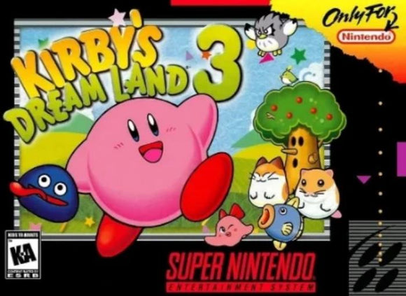 Kirby's Dream Land 3 Super Nintendo Video Game SNES - Gandorion Games