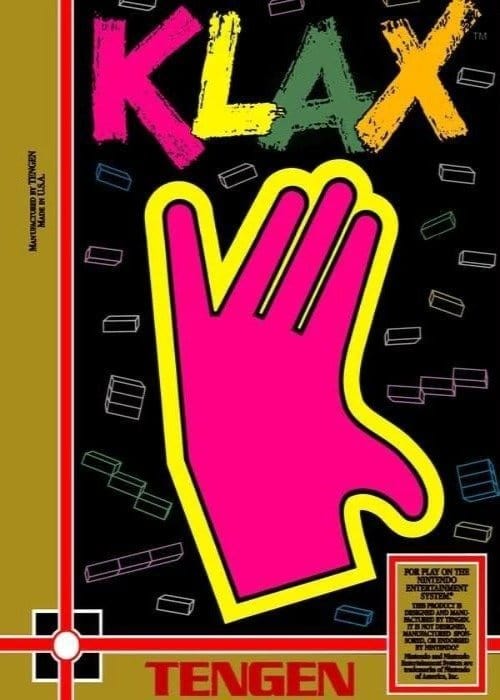 Klax Nintendo NES Video Game - Gandorion Games