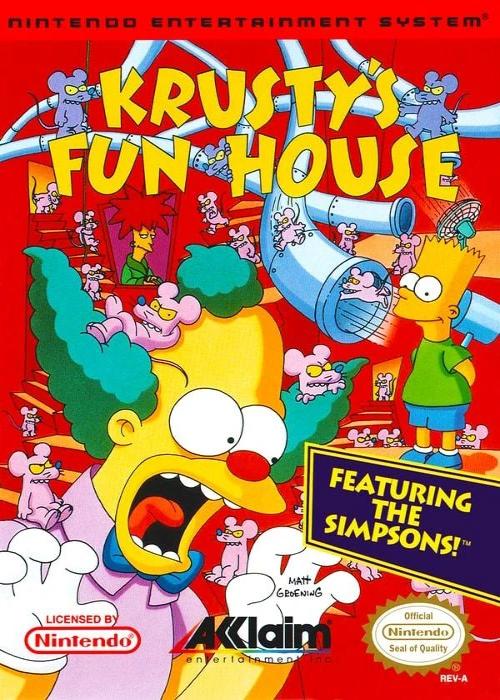 Krusty's Fun House - Nintendo NES