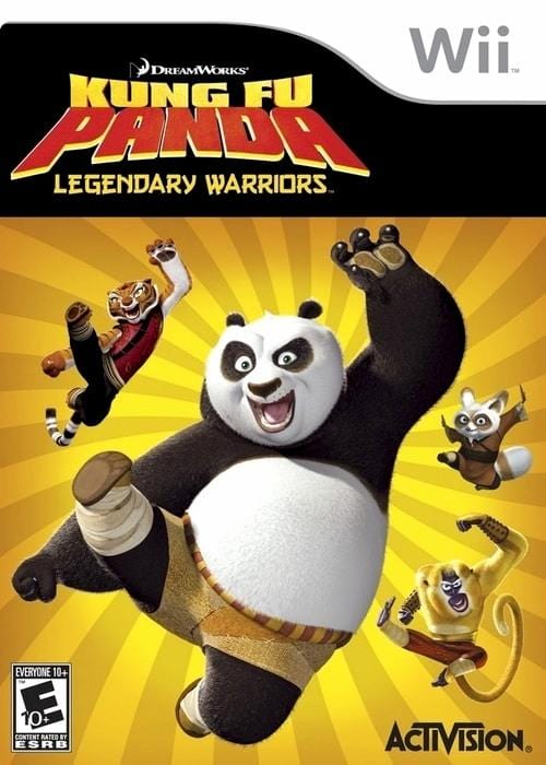 Kung Fu Panda Legendary Warriors Nintendo Wii - Gandorion Games