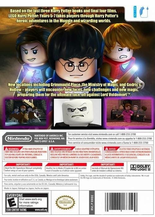 LEGO Harry Potter: Years 5-7 (Windows, Wii) - The Cutting Room Floor