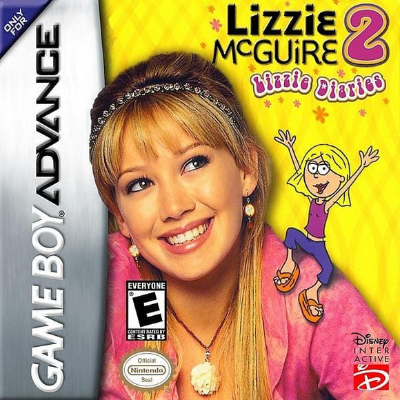 Lizzie McGuire 2 Lizzie Diaries Nintendo Game Boy Advance GBA - Gandorion Games