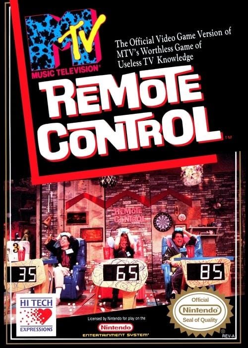 MTV's Remote Control - Nintendo NES