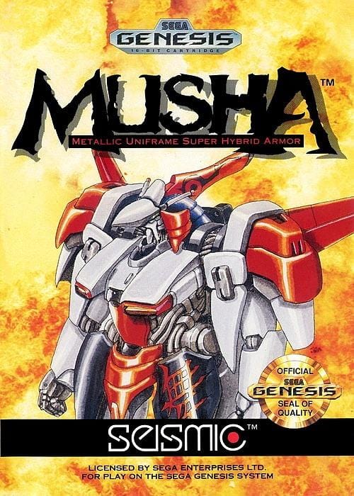 MUSHA Sega Genesis Video Game - Gandorion Games
