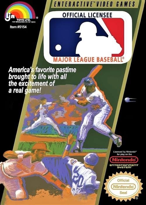 Major League Baseball Nintendo NES Video Game - Gandorion Games