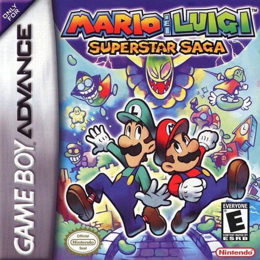 Mario & Luigi: Superstar Saga - Game Boy Advance.