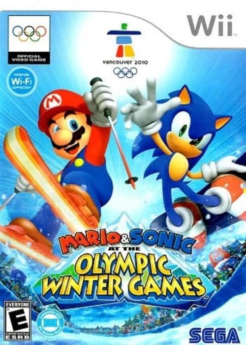 Mario & Sonic at the Olympic Winter Games - Nintendo Wii Game.