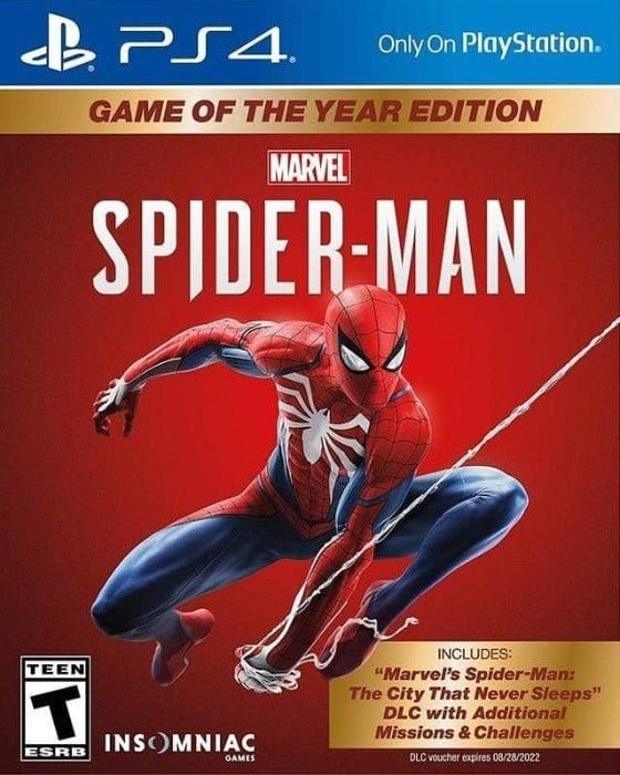 Marvel's Spider-Man - Game of the Year Edition Sony PlayStation 4 Video Game PS4 - Gandorion Games