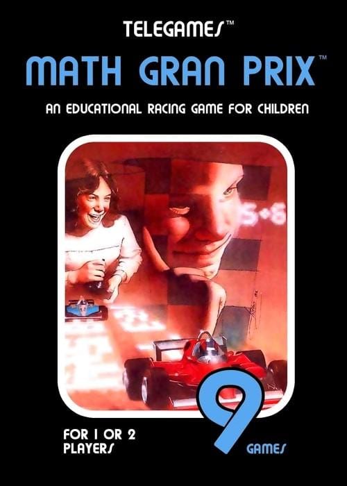 Math Gran Prix Atari 2600 Game - Gandorion Games