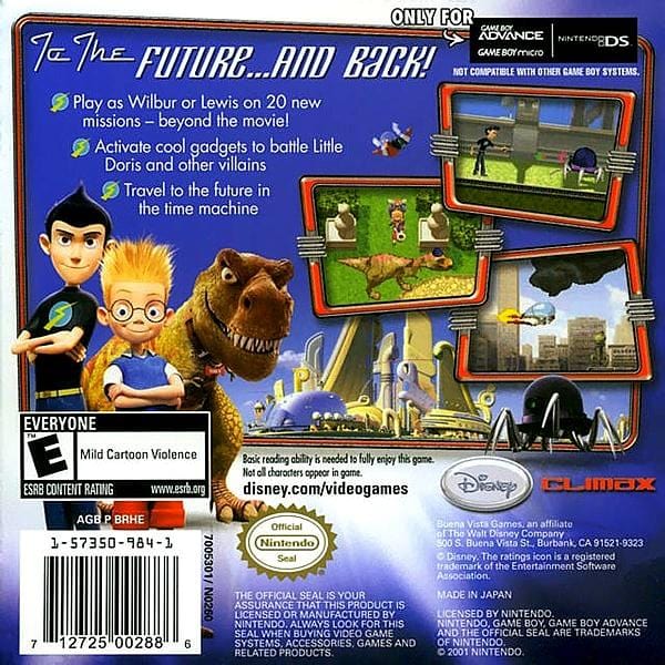 Meet the Robinsons Nintendo Game Boy Advance GBA - Gandorion Games