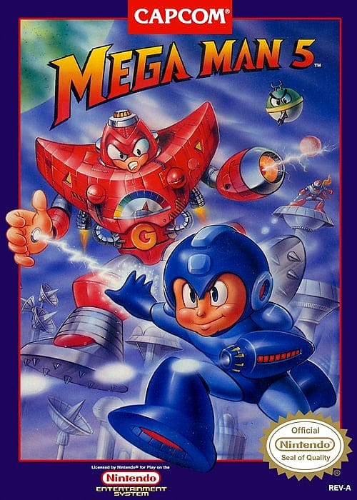 Mega Man 5 - Nintendo NES - Gandorion Games