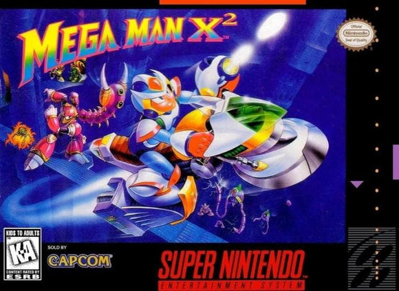 Mega Man X2 Super Nintendo Video Game SNES - Gandorion Games