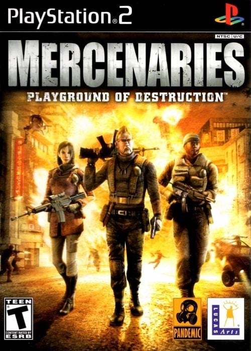 Mercenaries: Playground of Destruction Sony PlayStation 2 Video Game PS2 - Gandorion Games