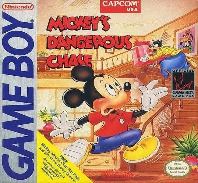 Mickey's Dangerous Chase - Game Boy - Gandorion Games
