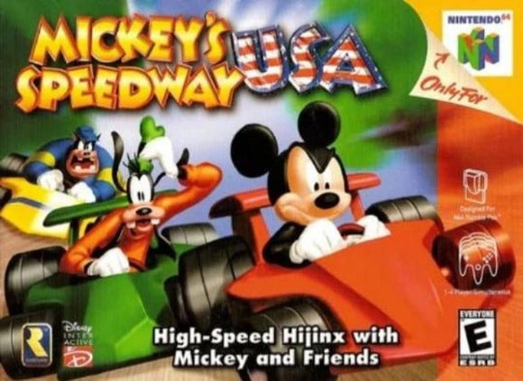 Mickey's Speedway USA Nintendo 64 Video Game N64 - Gandorion Games