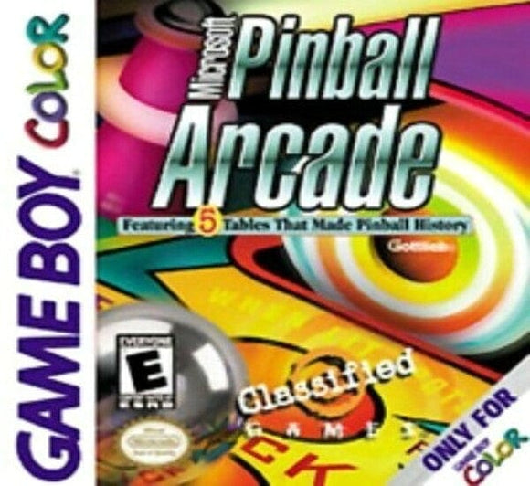 Microsoft Pinball Arcade - Game Boy Color - Gandorion Games