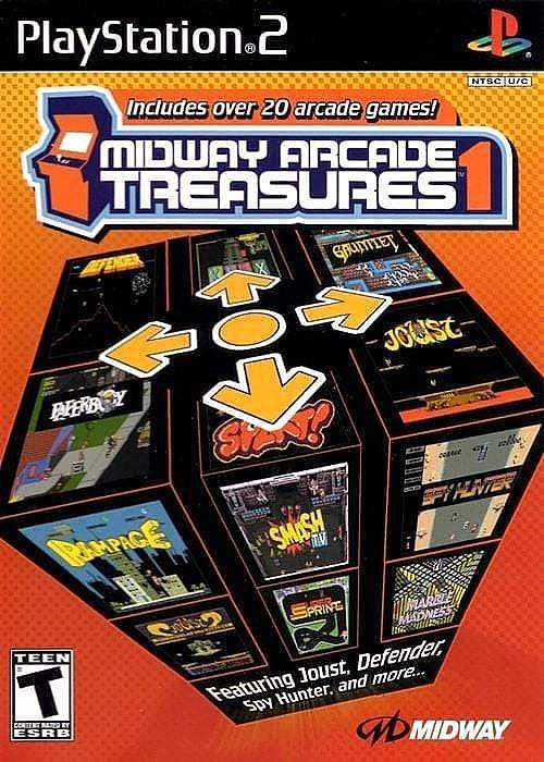 Midway Arcade Treasures 1 Sony PlayStation 2 Video Game PS2 - Gandorion Games