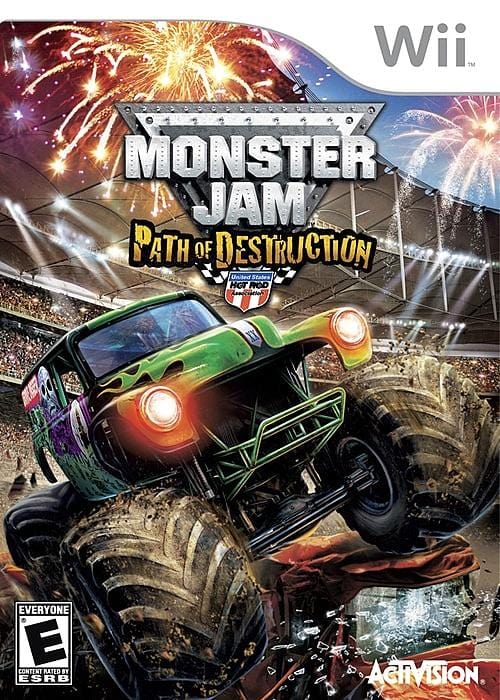 Monster Jam Path of Destruction - Nintendo Wii 