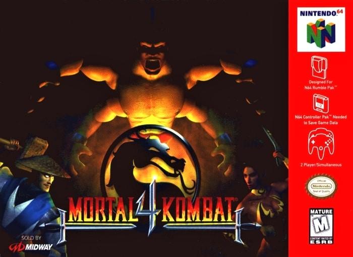 Mortal Kombat 4 Nintendo 64 Video Game N64 - Gandorion Games