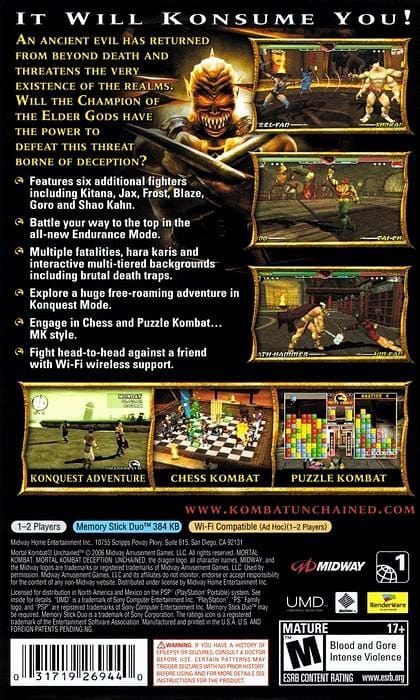 Mortal Kombat: Deception - PlayStation 2 – Gandorion Games