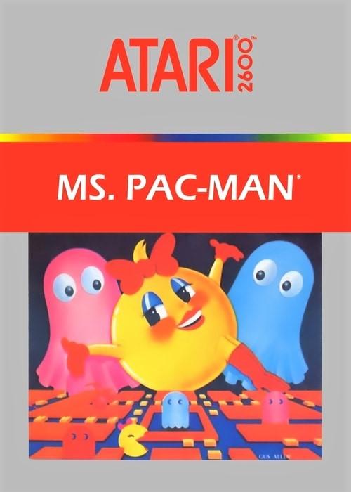 Ms. Pac-Man Atari 2600 Game - Gandorion Games