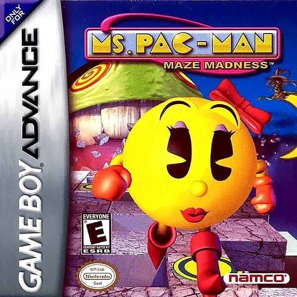 Ms. Pac-Man Maze Madness Nintendo Game Boy Advance GBA - Gandorion Games