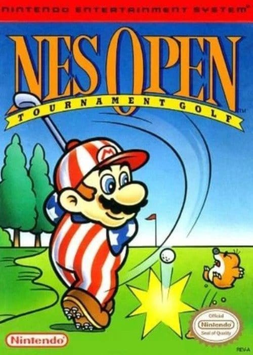 NES Open Tournament Golf Nintendo NES Game - Gandorion Games