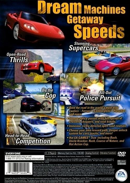 Need for Speed Hot Pursuit 2 Sony PlayStation 2 - Gandorion Games