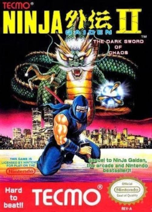 Ninja Gaiden II The Dark Sword of Chaos - Nintendo NES