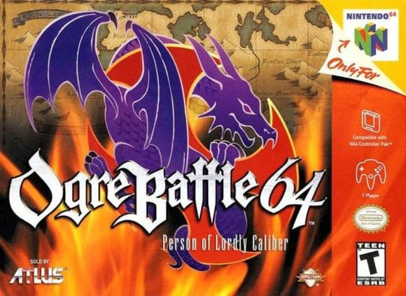 Ogre Battle 64: Person of Lordly Caliber Nintendo 64 Video Game N64 - Gandorion Games