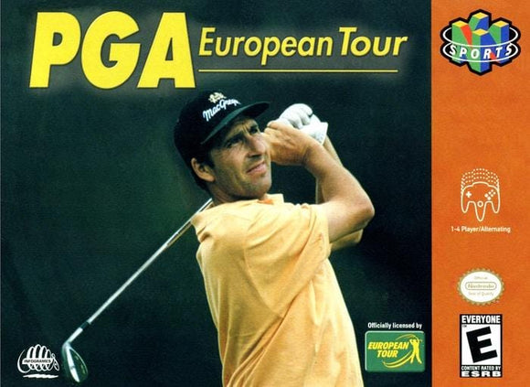 PGA European Tour Nintendo 64 Video Game N64 - Gandorion Games