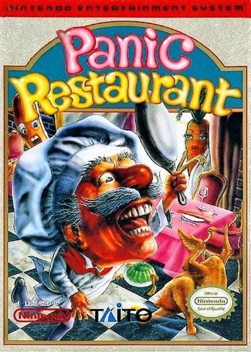 Panic Restaurant - Nintendo NES
