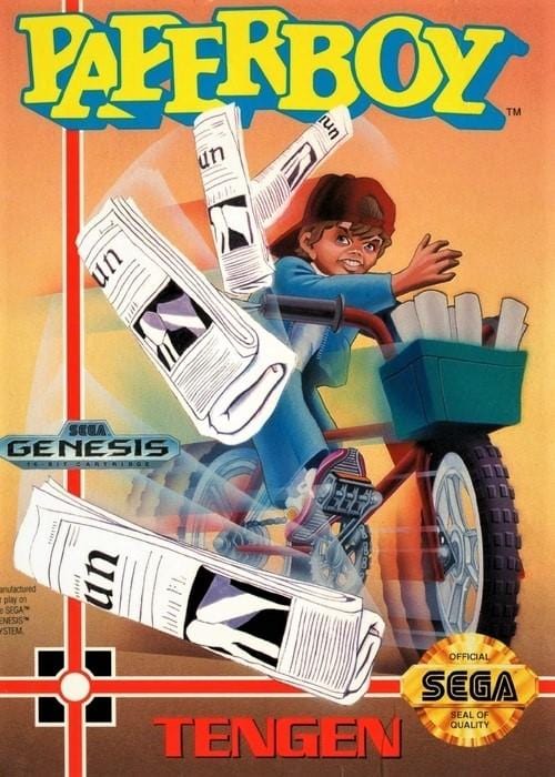 Paperboy Sega Genesis - Gandorion Games