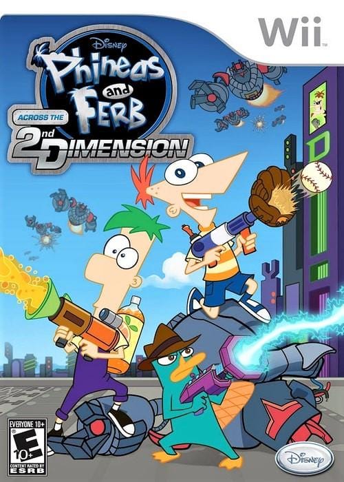 Phineas and Ferb Across the 2nd Dimension Nintendo Wii - Gandorion Games