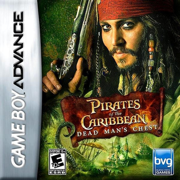 Pirates of the Caribbean Dead Man's Chest Nintendo Game Boy Advance GBA - Gandorion Games