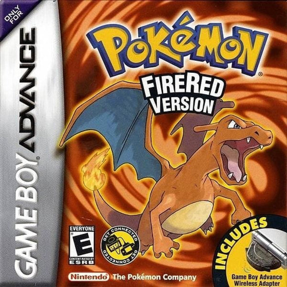 Pokemon FireRed Version Nintendo Game Boy Advance.