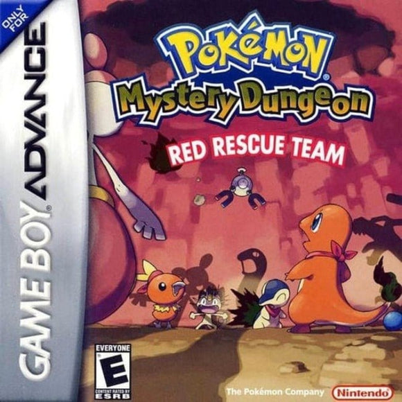 Pokemon Mystery Dungeon Red Rescue Team Nintendo Game Boy Advance.