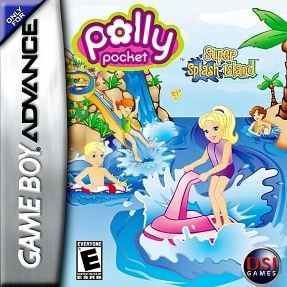 Polly Pocket Super Splash Island Nintendo Game Boy Advance GBA - Gandorion Games