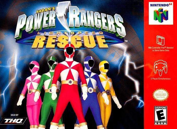 Power Rangers: Lightspeed Rescue Nintendo 64 Video Game N64 - Gandorion Games