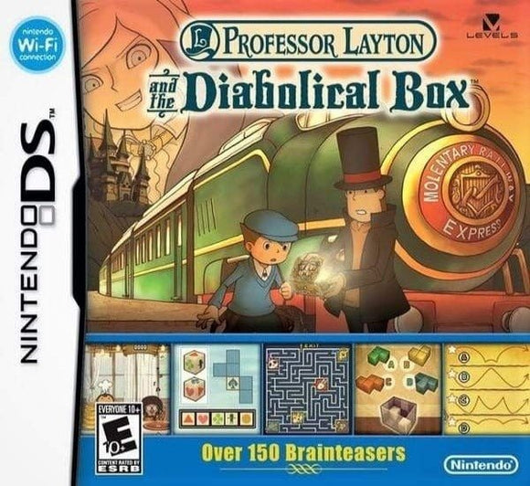 Professor Layton And The Diabolical Box Nintendo DS - Gandorion Games