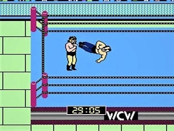 Sting Wcw Wrestling Nes