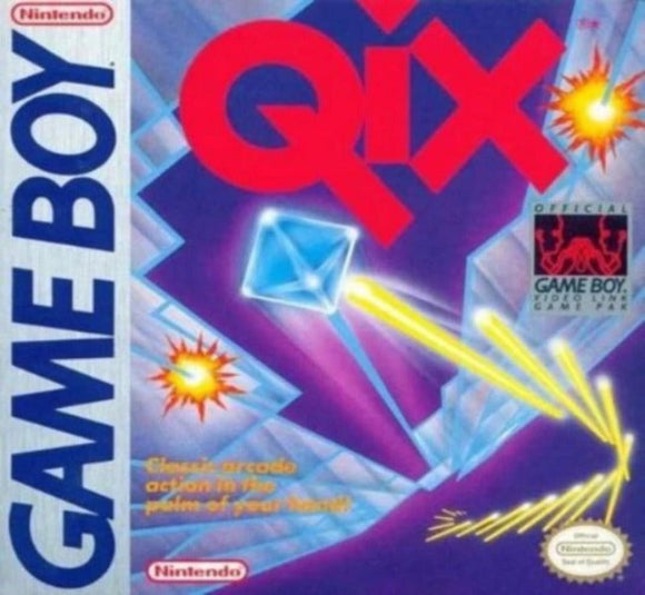 Qix Nintendo Game Boy.