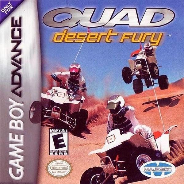 Quad Desert Fury Nintendo Game Boy Advance GBA - Gandorion Games