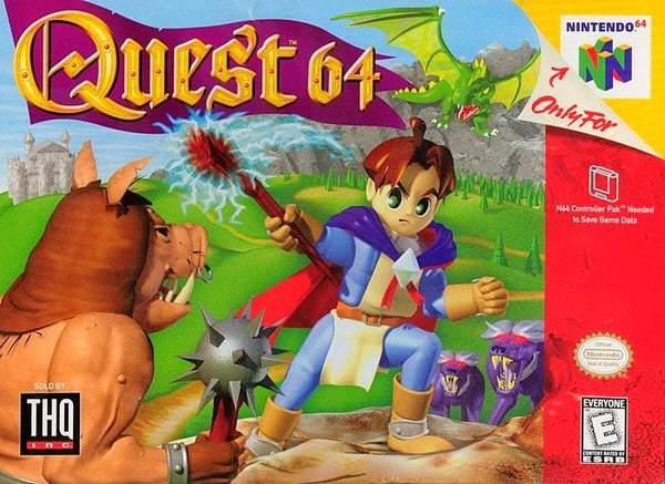 Quest64Nintendo64VideoGameN64-