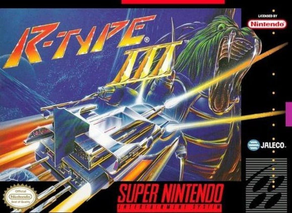 R-Type III: The Third Lightning Super Nintendo Video Game SNES - Gandorion Games