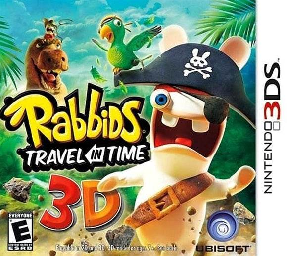 Rabbids Travel in Time 3D Nintendo 3DS Game - Gandorion Games