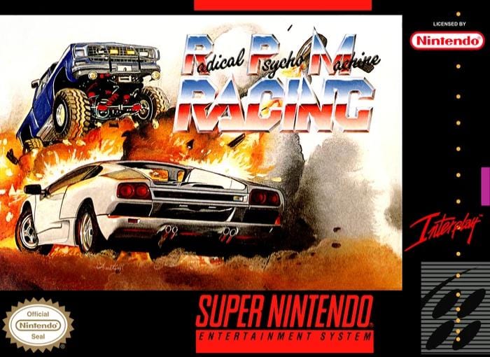 RPM: Radical Psycho Machine Racing Super Nintendo Video Game SNES - Gandorion Games